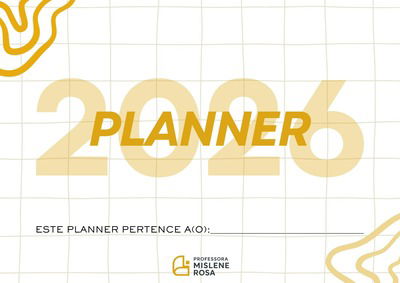 Planner 2026 para Professores
