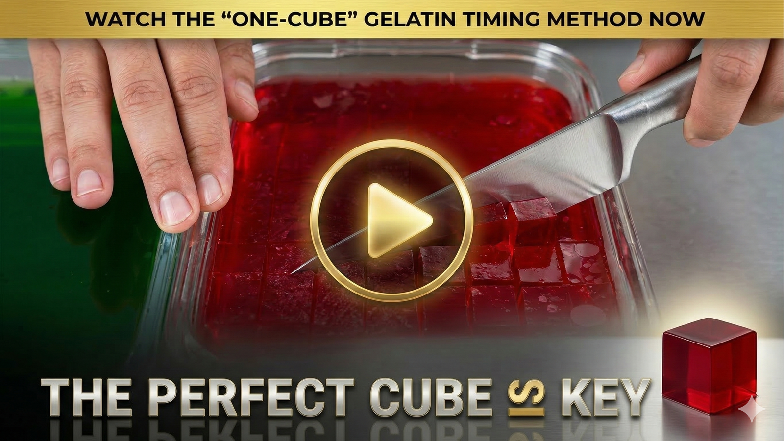 Pink Gelatin Hormone Trick