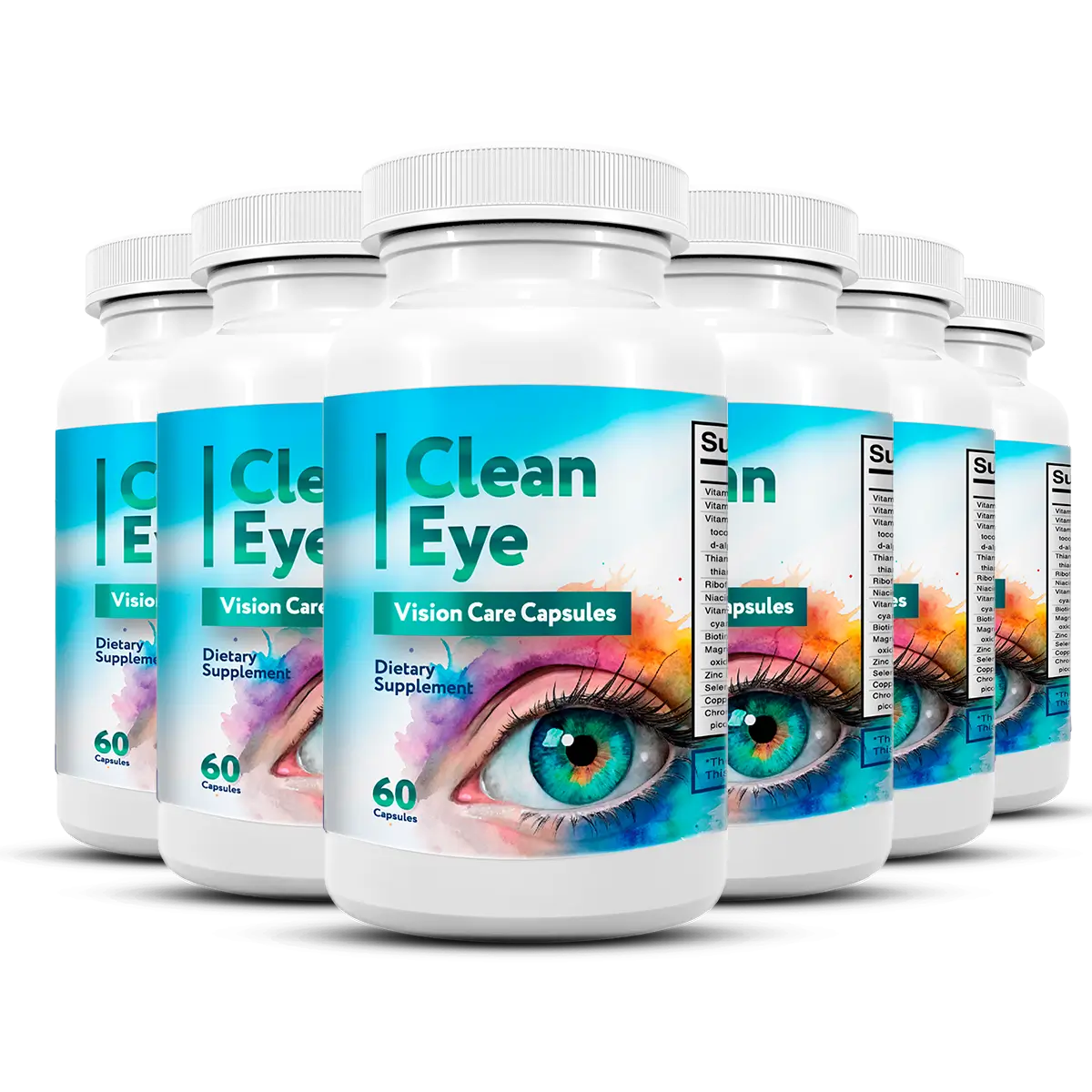 6 bottles Clean Eye