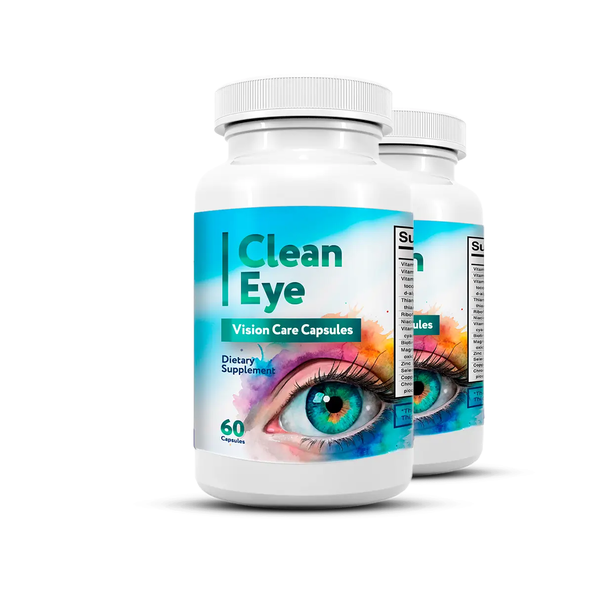 2 bottles Clean Eye