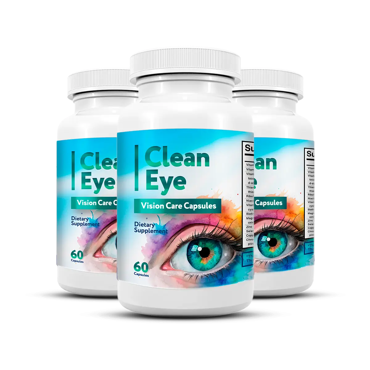 3 bottles Clean Eye