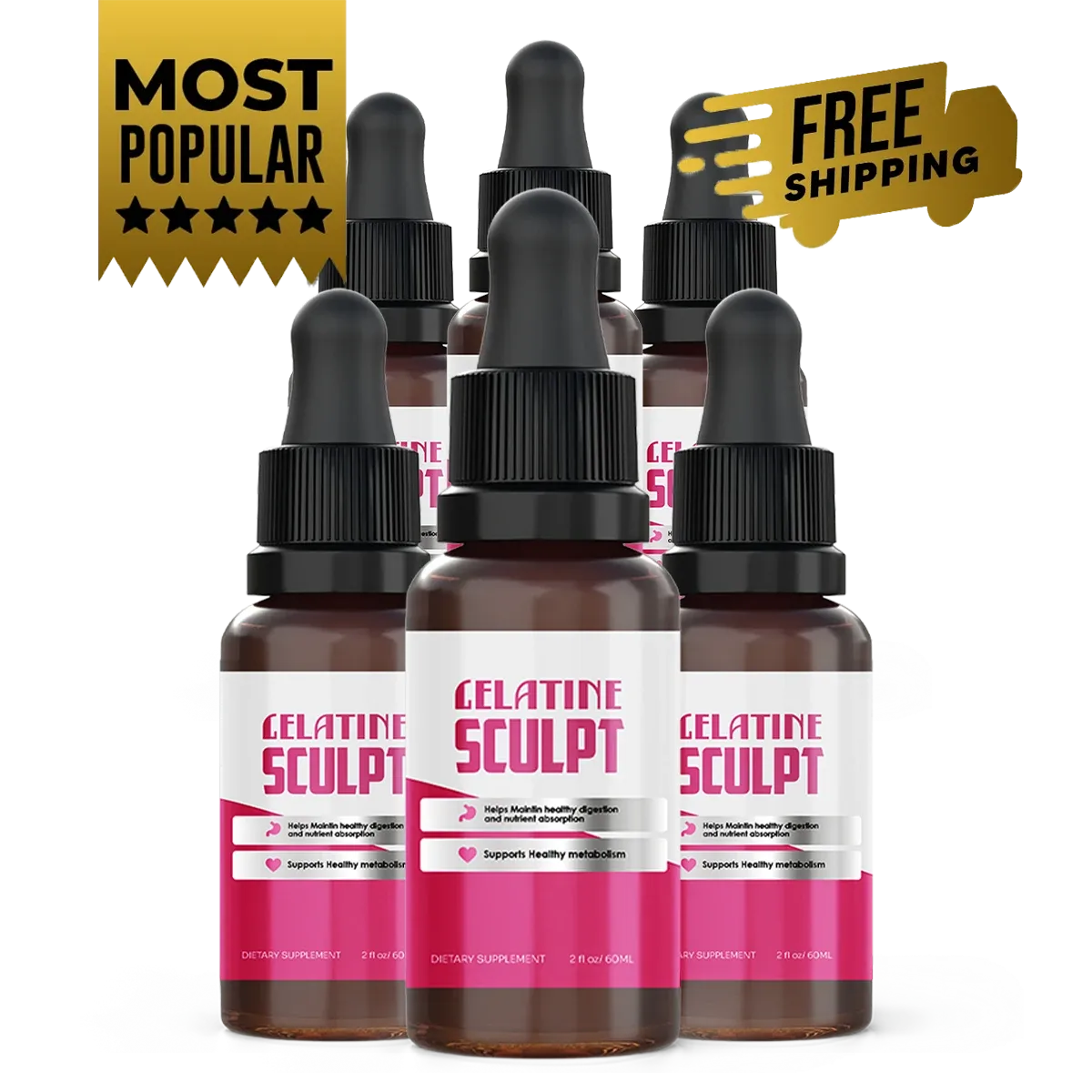 Gelatine Sculpt Bottles