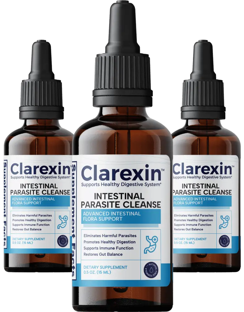 Clarexin Intestinal Parasite Cleanse — 3 bottle pack