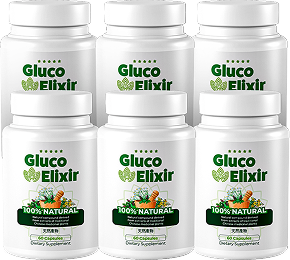 6 Garrafas de Gluco Elixir