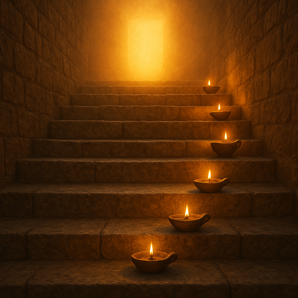 Papiro antigo minimalista