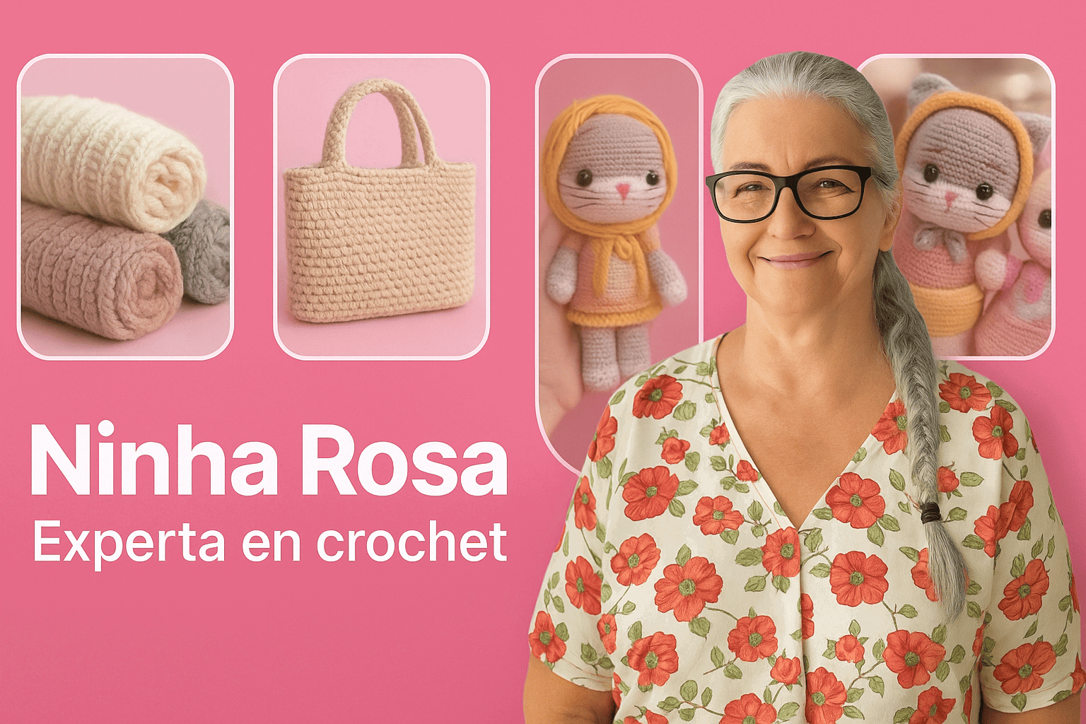 Ninha Rosa artesana