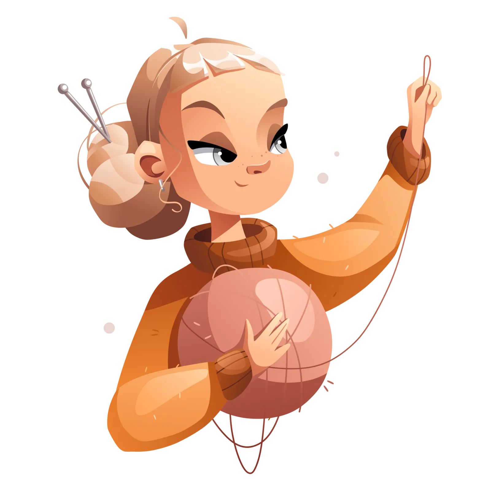 Ilustración crochet