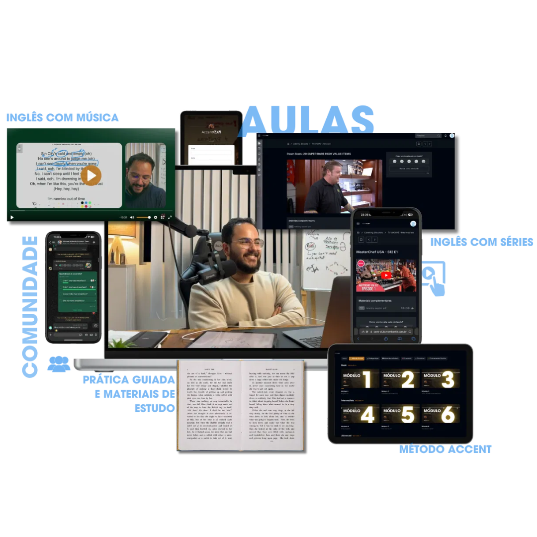 Mockup do Accent Club