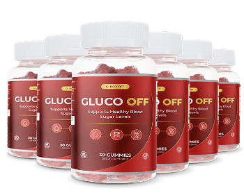 Gluco Off 6 Gummy Bottles